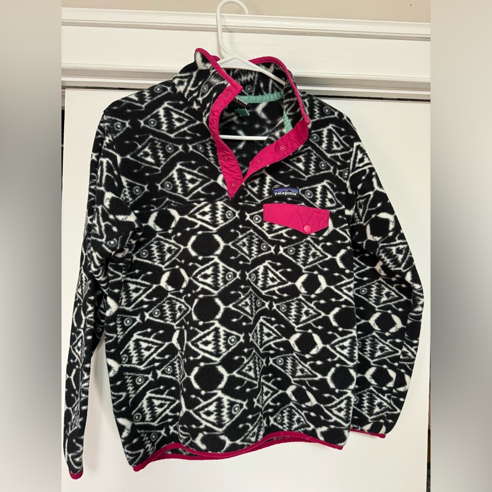 Patagonia 1/4 button up fleece